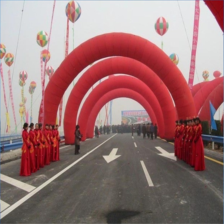 滁州开业纯红拱门