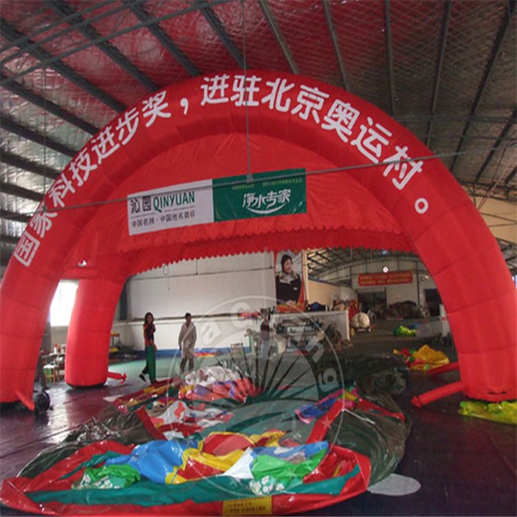 滁州开业宣传双拱拱门